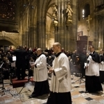 Mše v katedrále sv. Víta k poctě sv. Cecilie, patronky hudebníků